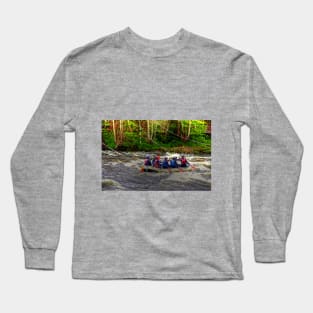 White Water Rafting Long Sleeve T-Shirt